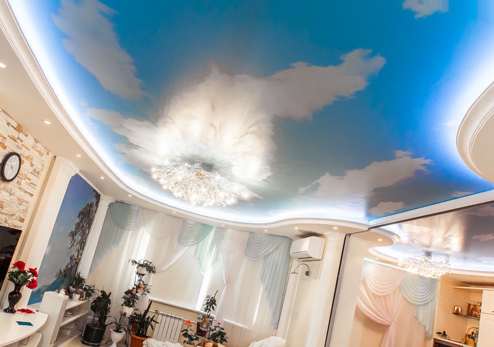 Заказать потолок с фотопечатью в г. Реутов