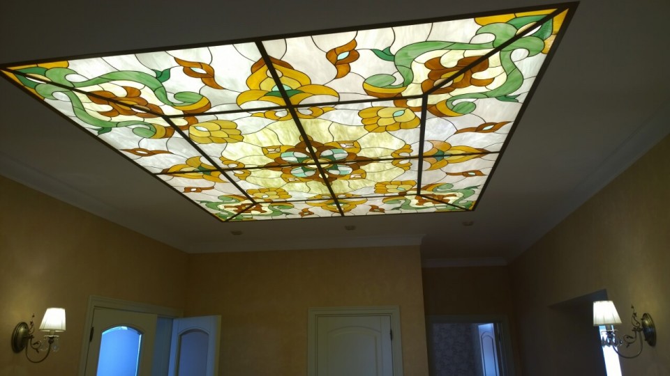 Заказать световой потолок с фотопечатью в г. Реутов